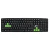 Zero ZR-200 Business USB Keyboard – Reliable Arabic/English Full-Size, Spill-Resistant (Black)