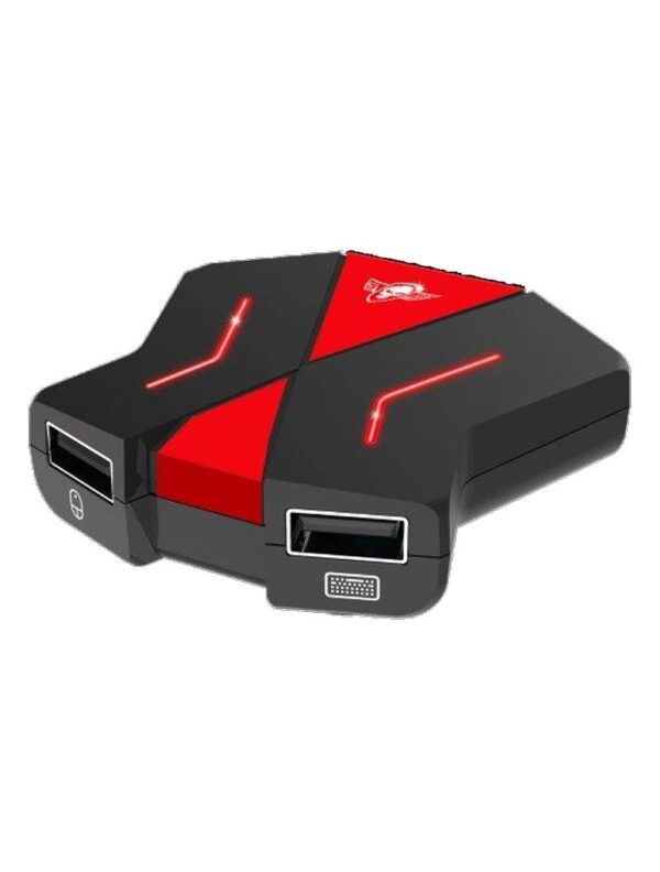 alt="محول Spirit of Gamer Cross Game 2 لاستخدام كيبورد وماوس وسماعة على PS4 Xbox One Switch"