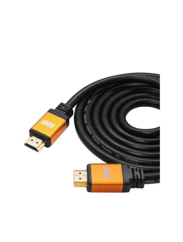 alt="كابل 2B DC266 HDMI 2.0 بطول 10 أمتار لنقل 4K@60Hz أبيض رمادي"