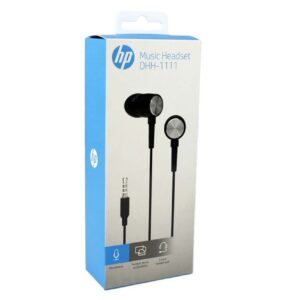 Wired In-Ear Headset HP DHH-1111 3.5mm – 10 mm Driver, Mic & Volume Control