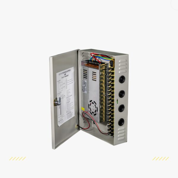 Zero Power Cam FUES 30A 18CH DC Power Distribution Box for CCTV