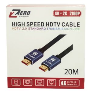 Zero HDTV 2.0V 4K HDMI Cable 10 Meter High-Speed UHD Long-Distance Connection