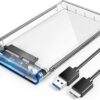 Zero 2.5-Inch Transparent HDD/SSD External Case
