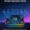 GigamaxPlusRGBGamingLaptopCoolingPad x