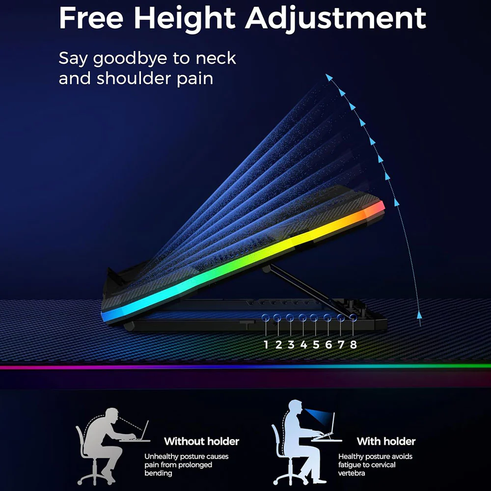 GigamaxPlusRGBGamingLaptopCoolingPad