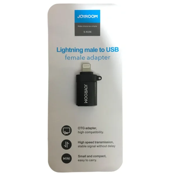 Joyroom OTG Lightning to USB 3.0 Adapter for iPhone – Super-Fast Data Transfer Converter