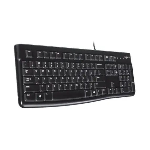 Logitech K120 Wired Keyboard (E/Arabic)