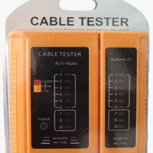 Zero Cable Tester RJ12 CAT5 CAT6 UTP LED 9V Battery