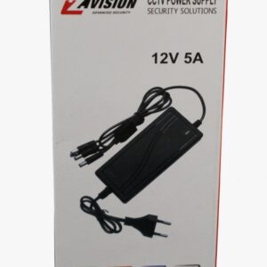 Zero 12V 5A 4×1 Power Adapter for CCTV Cameras