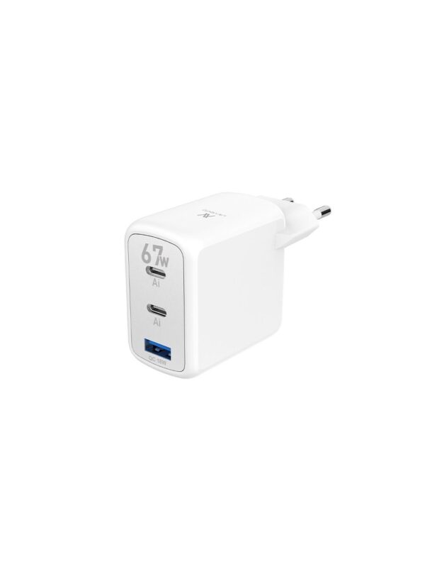 MP565 Mini GaN 67W Charger L’AVVENTO white