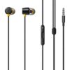 realme buds earphone wired black x