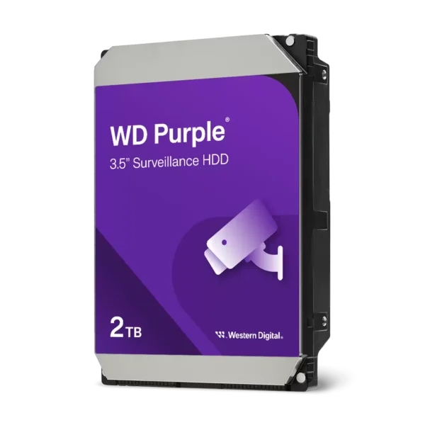 WD Purple 2TB Surveillance Hard Drive