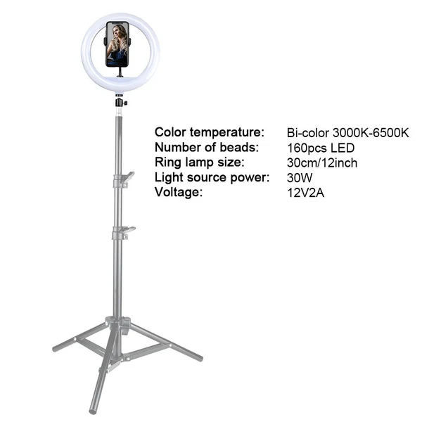 yq a inch remote control mobile phone live fill light