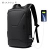 Bange BG-22188 Premium Anti-Theft TSA Lock 15.6″ Laptop Backpack, Reliable , Waterproof , USB 3.0 Fast-Charging – Black