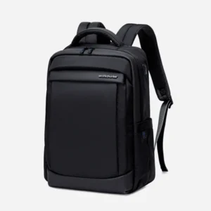 Arctic Hunter B00478 Premium Water-Resistant 15.6″ Laptop Backpack with USB, Reliable , Ultra-Organized 18L Travel Work Bag – Black