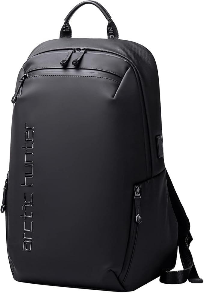 Arctic Hunter B00423 Premium Water-Resistant 15.6” Business Laptop Backpack – Reliable ,Pro-Grade Anti-Scratch Travel/Work Bag – Black