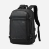 Rahala EF92M Premium Water-Resistant 15.6” Laptop Backpack — Reliable , Anti-Theft, USB Port, 20L, Multi-Pocket For College And Work – Black