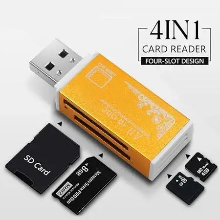 SIYOTEAM SY-638 USB 2.0 4-in-1 Card Reader