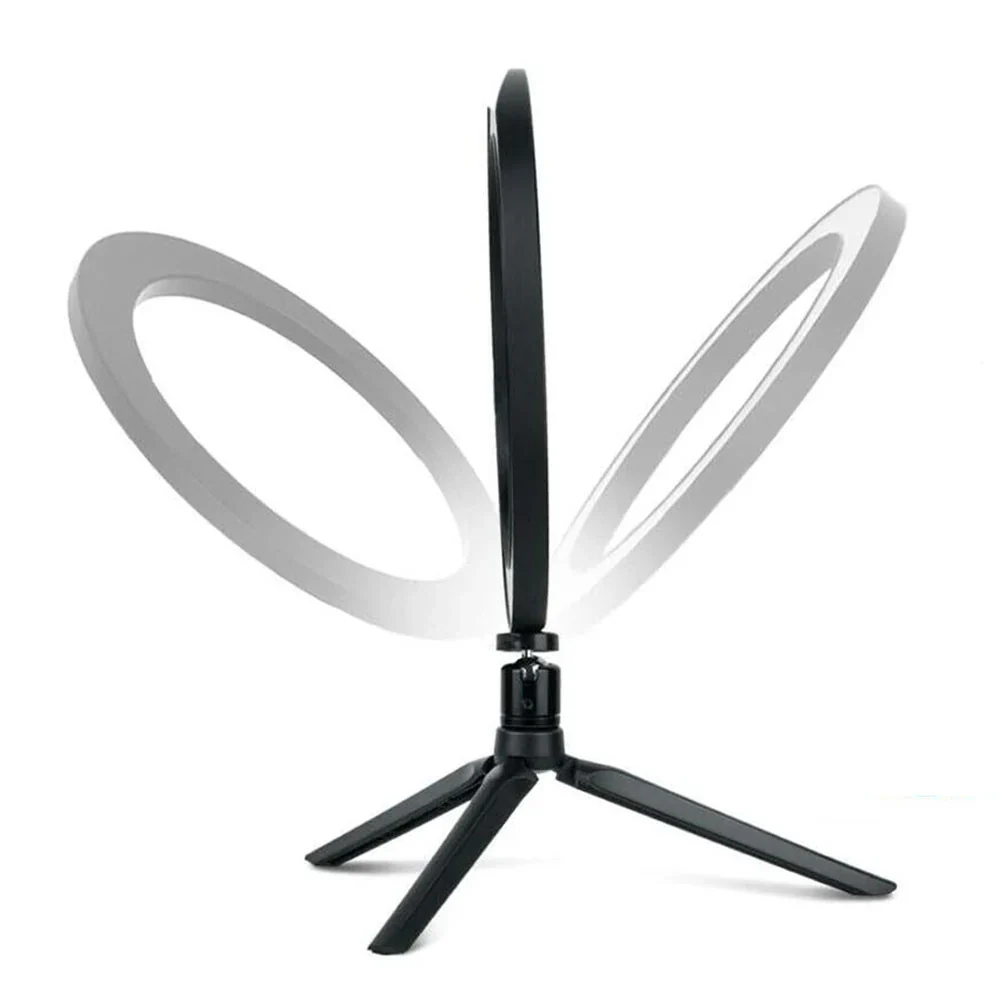 NeePhoNP LLEDFoldableTripodSelfieRingLightInchWithPhoneHolderd