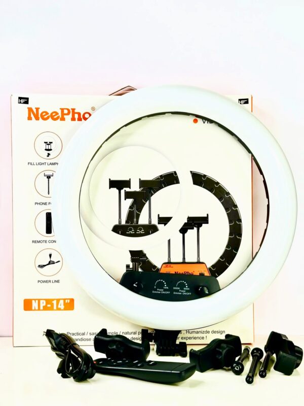 NeePho NP-14 Ring Light with 360° Rotation