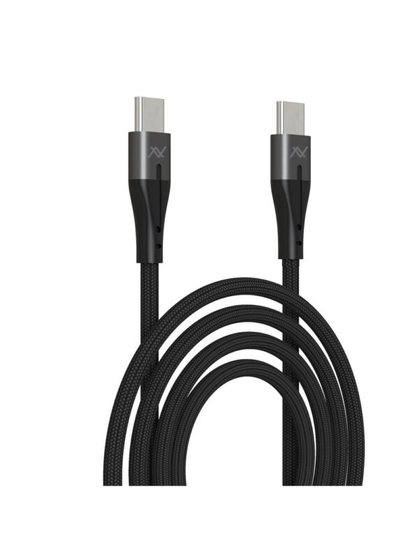 L'AVVENTO MP474 Ultra-Fast Type-C to Type-C Sync and Charging Cable, Reliable Fast Charging 100W - 1M