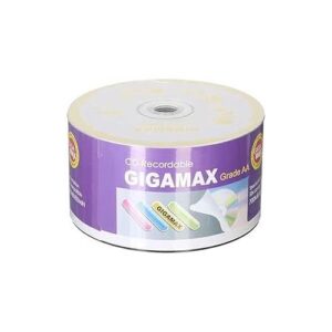 Gigamax CD-R52X 50PK Special Edition – 700MB/80MIN Recordable Compact Disc, 52X Compatible