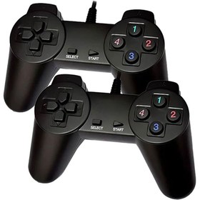 OH Electronics USB-7012 Dual Gamepad Turbo Controller — Reliable Plug & Play USB, 1.8m Cable