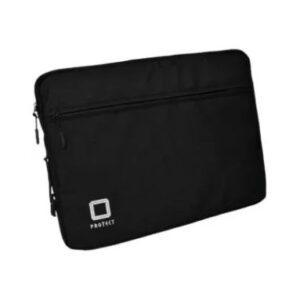 Protect 13.3–14″ Laptop Sleeve – Slim Shockproof Water-Resistant Lap Shirt Case – Black