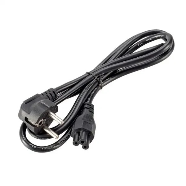 16A Laptop Power Cable 1.5M – Reliable Heavy-Duty AC Cord for High-Power Devices – Black