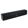 Kisonli I-600 USB 2.0 Sound Bar – Compact Stereo PC Speaker, 3.5W Clear Audio, Plug & Play – Black