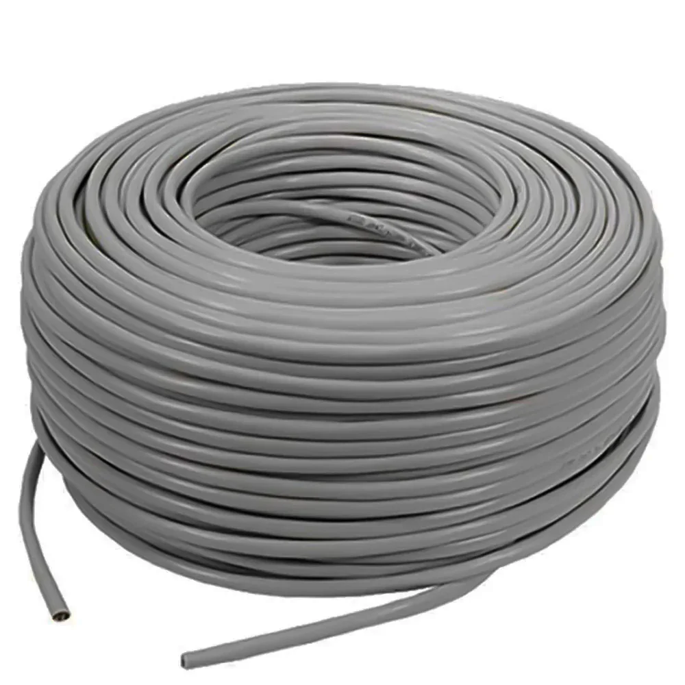 Zero ZVISION RG174 Siamese CCTV COAXIAL Full Copper Cable 200M – Full HD, Shielded, 75Ω Video + Power Run