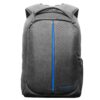 L'AVVENTO BG04A Discovery 15.6″ Anti-Theft Laptop Backpack – Waterproof Nylon, Padded Compartment, Hidden Pocket – Gray