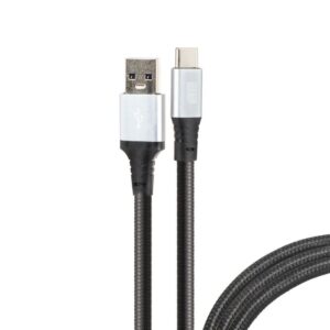 2B DC954 Reliable High-Speed Type-C Charging/Data Cable 5G, 2.4A, 1m – Black