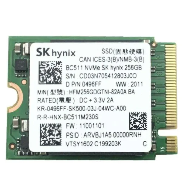 SK Hynix GB NVMe SSD M. x