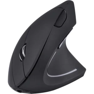 Utopia U-VM01 Vertical Dual Mode Bluetooth Wireless Mouse - Black