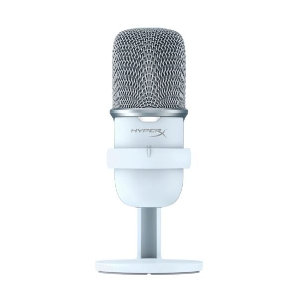hyperx solocast white  front  x
