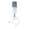 Plug N Play audio recording with USB-C connection Get quality audio recordings with this easy-to-use USB condenser microphone. The cardioid polar pattern is most sensitive to sound sources in front of the microphone and reduces background noise.