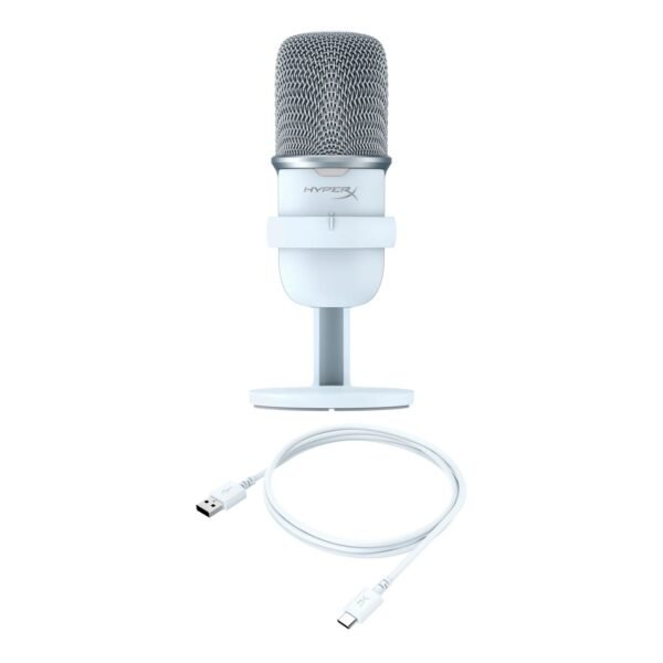 Plug N Play audio recording with USB-C connection Get quality audio recordings with this easy-to-use USB condenser microphone. The cardioid polar pattern is most sensitive to sound sources in front of the microphone and reduces background noise.